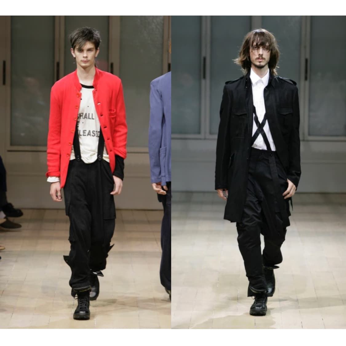 요지 야마모토 뿌르옴므 컴뱃 부츠 2008SS 상품이미지9