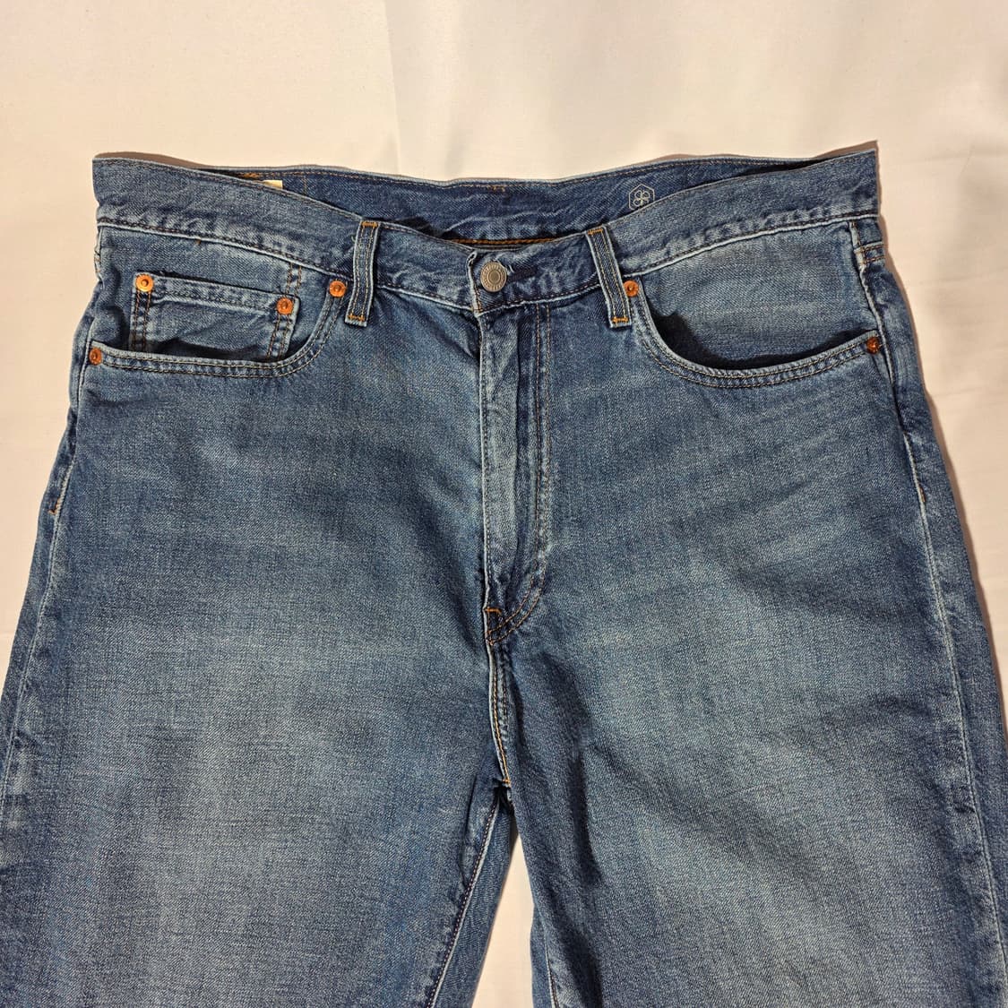 [W34]리바이스 프리미엄 STAY LOOSE 스테이루즈핏 데님팬츠 상품이미지2