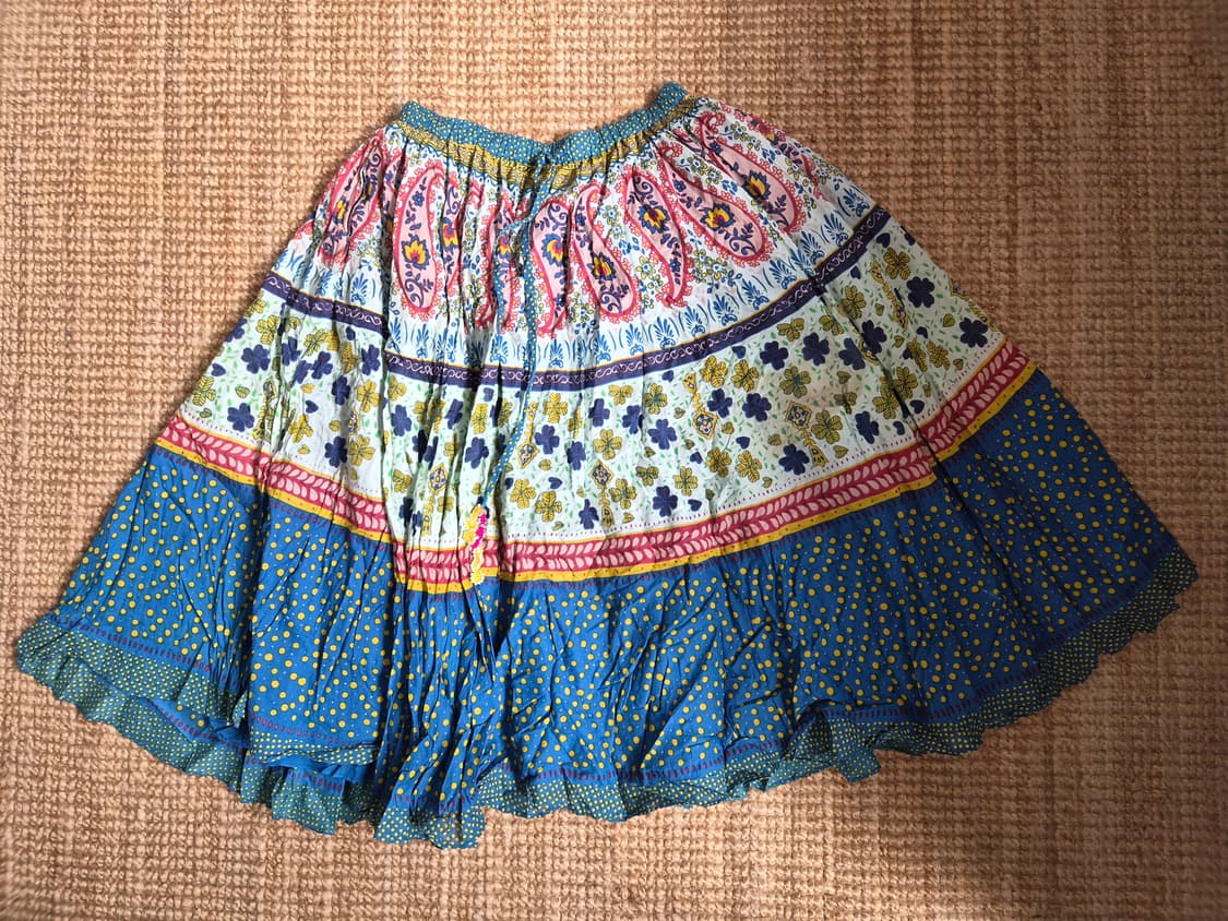 Swaadisht Chai 여성 에스닉밴딩스커트 상품이미지8