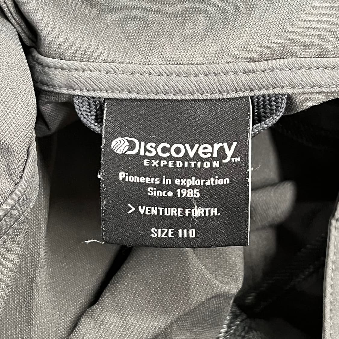 [정품/110] 디스커버리 아노락 후드 바람막이 블랙 b16 상품이미지5