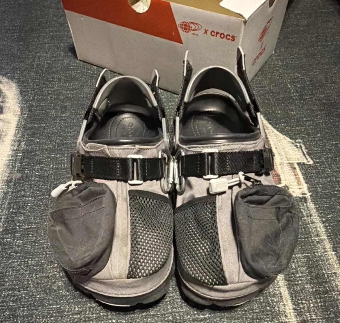 크록스 x 빔즈 클래식 올 터레인 마운틴 파카 클로그 그레이 상품이미지1