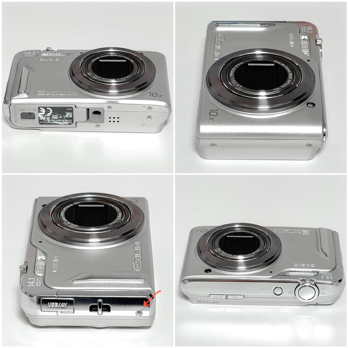 카시오 엑슬림 H15 실버 빈티지디카 상품이미지4