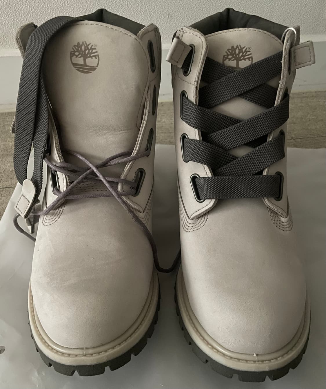 팀버랜드 6인치 부츠 워커 라이트 그레이 245 상품이미지3