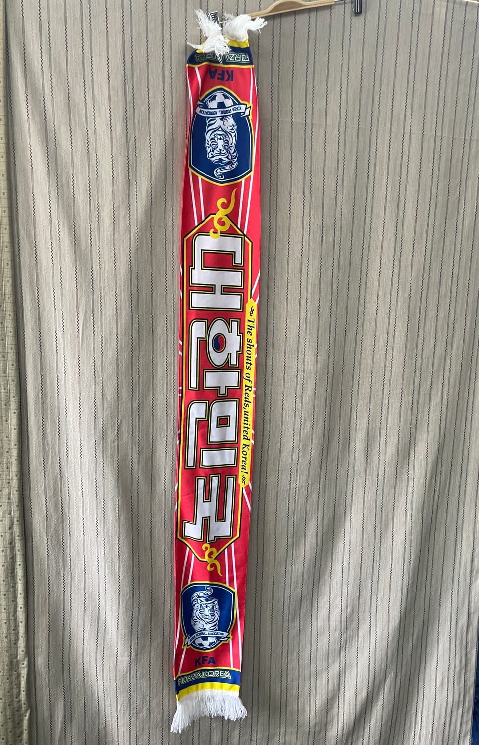 [OS] 한국 축구 국가대표 응원 머플러 스카프 축구 상품이미지1