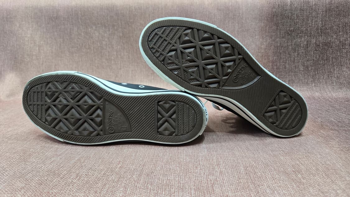 컨버스 250mm- 척테일러 올스타 가죽 하이 블랙 2 상품이미지6