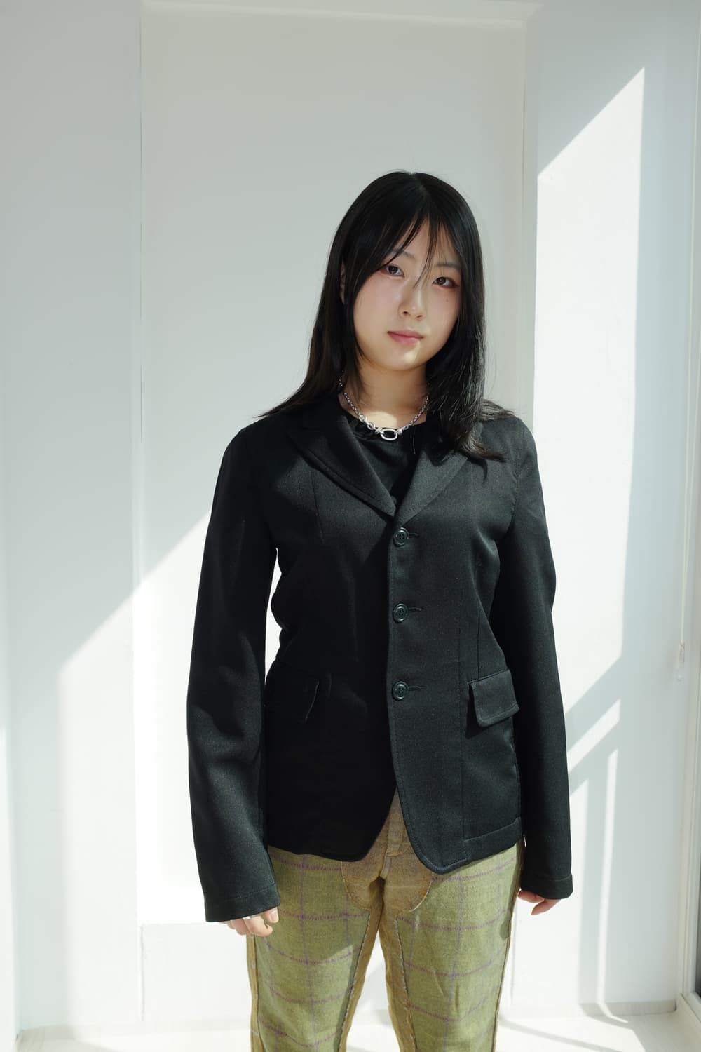 블랙 꼼데가르송 크로스 리버시블 블레이저 자켓 AD 2012 상품이미지9