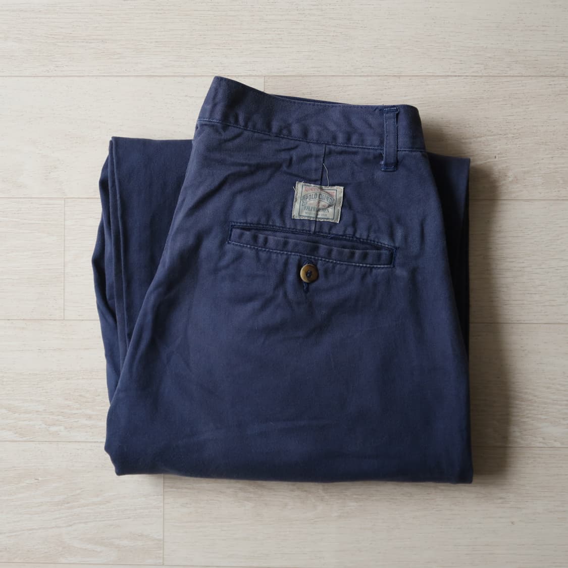 [Made in U.S.A] 빈티지 90s 폴로 랄프로렌 투 턱 치노팬츠 상품이미지1