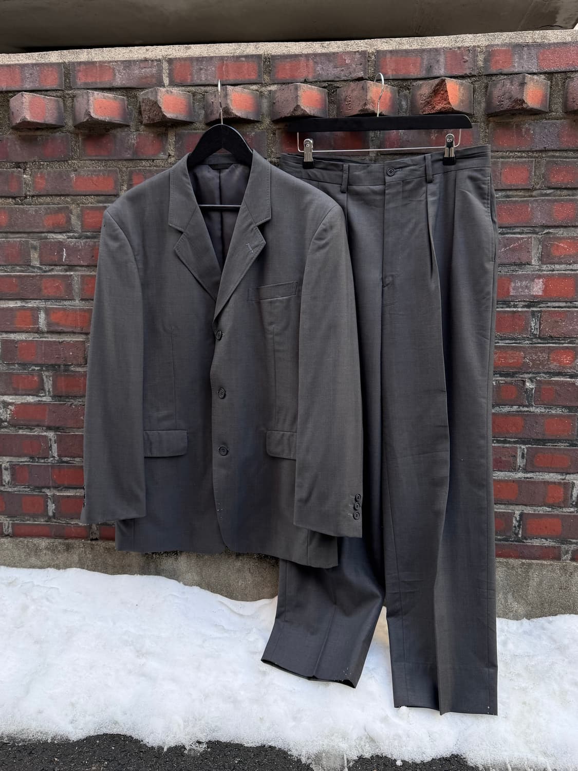 A.A.R by 요지야마모토 클래식 수트 셋업  상품이미지1