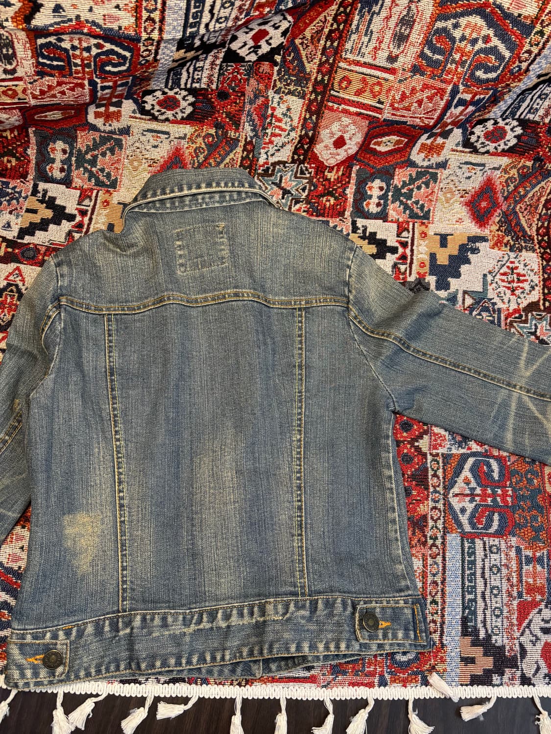 Vintage Denim trucker jacket 상품이미지5