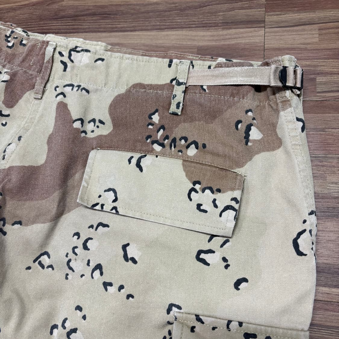 빈티지 트루스펙 미군 데저트 카모 초코칩 쇼츠 버뮤다 반바지 팬츠 상품이미지3