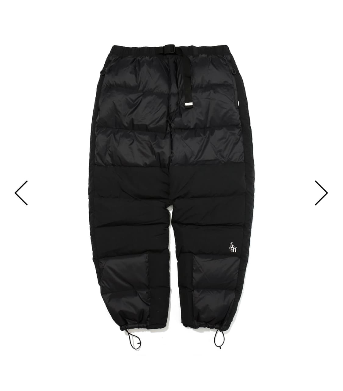 패치선데이 구스다운 팬츠 블랙 L 상품이미지1