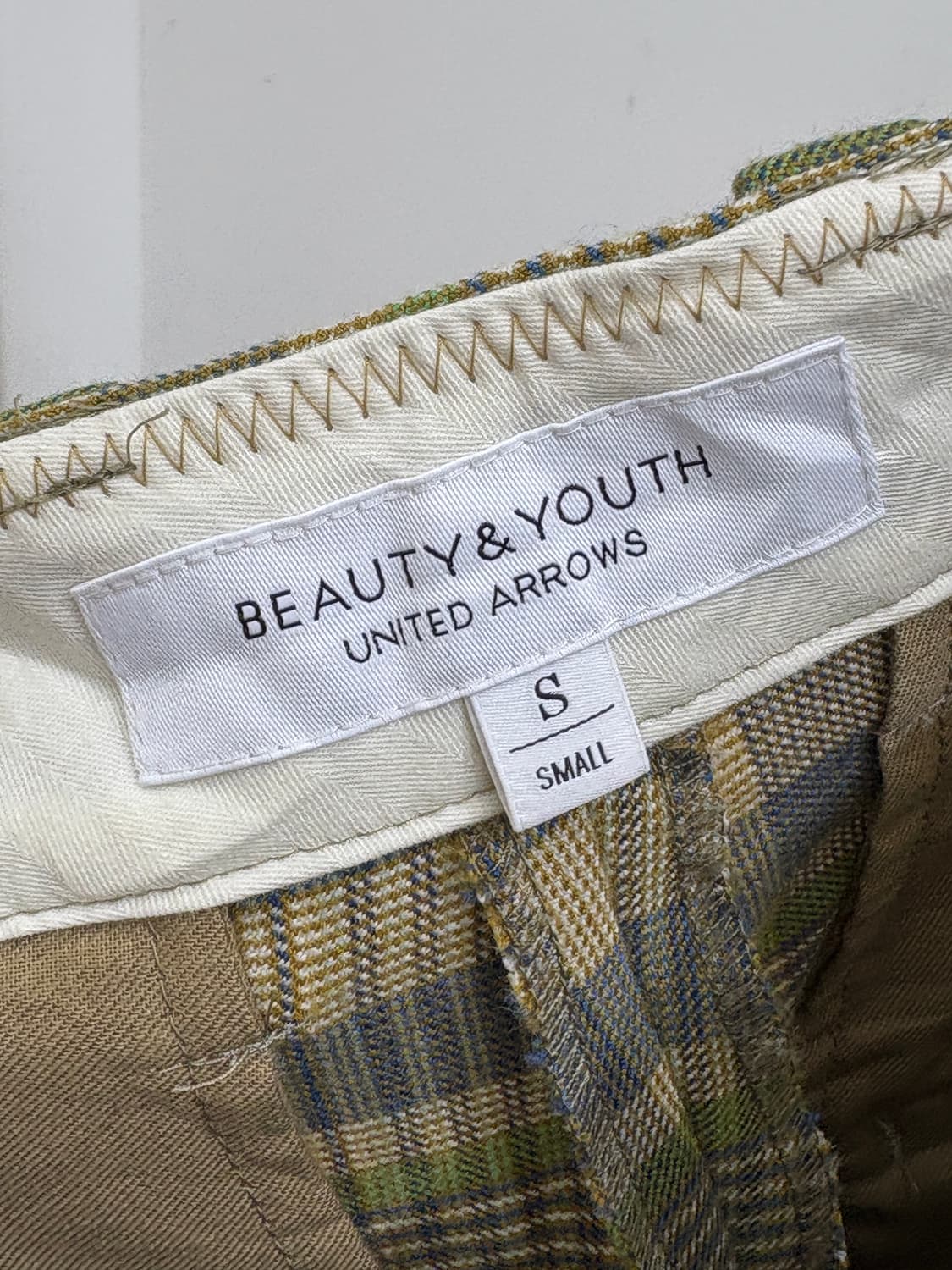 BEAUTY & YOUTH BY UNITED ARROWS 체크슬랙스 상품이미지6