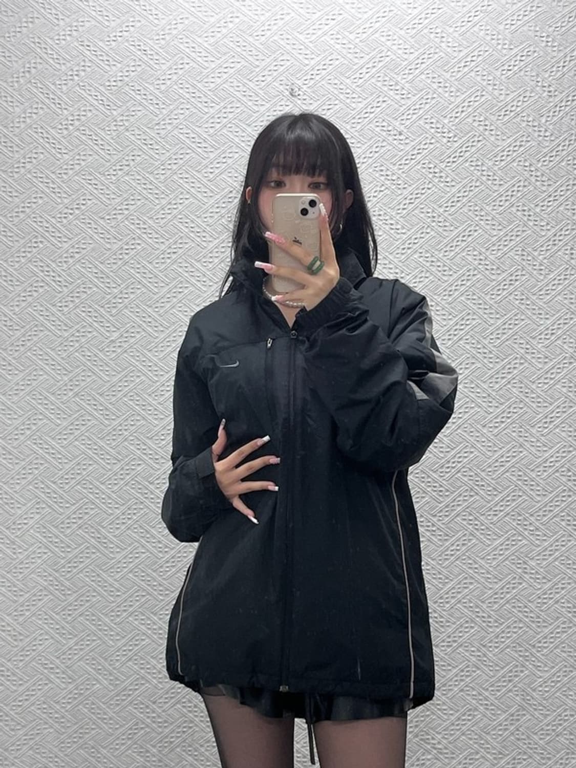 나이키 올드스쿨 레트로 빈티지 00's 바람막이 자켓 XL C12418 상품이미지2