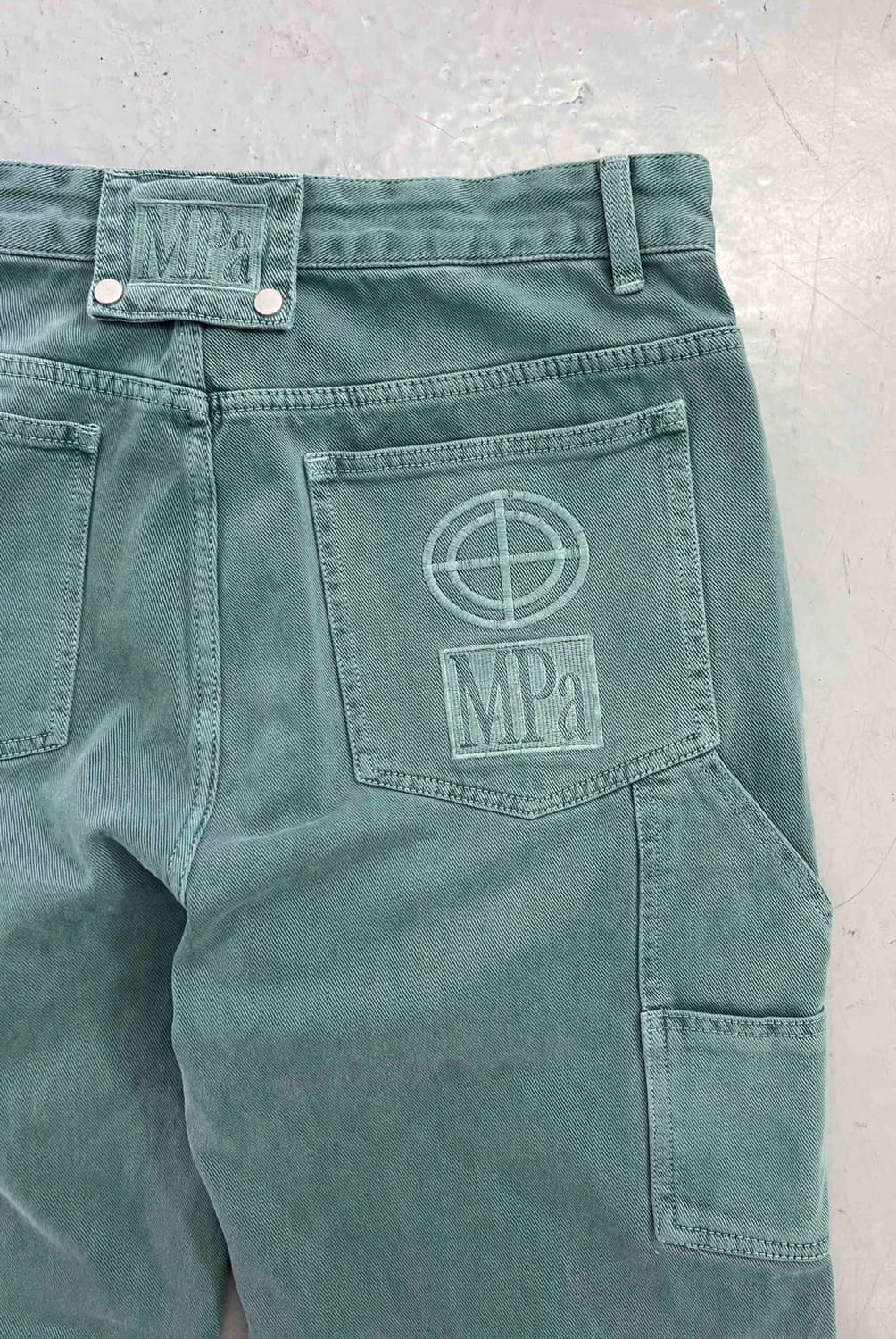 MPa PAINTER DENIM PANTS (EMERALD) 상품이미지1