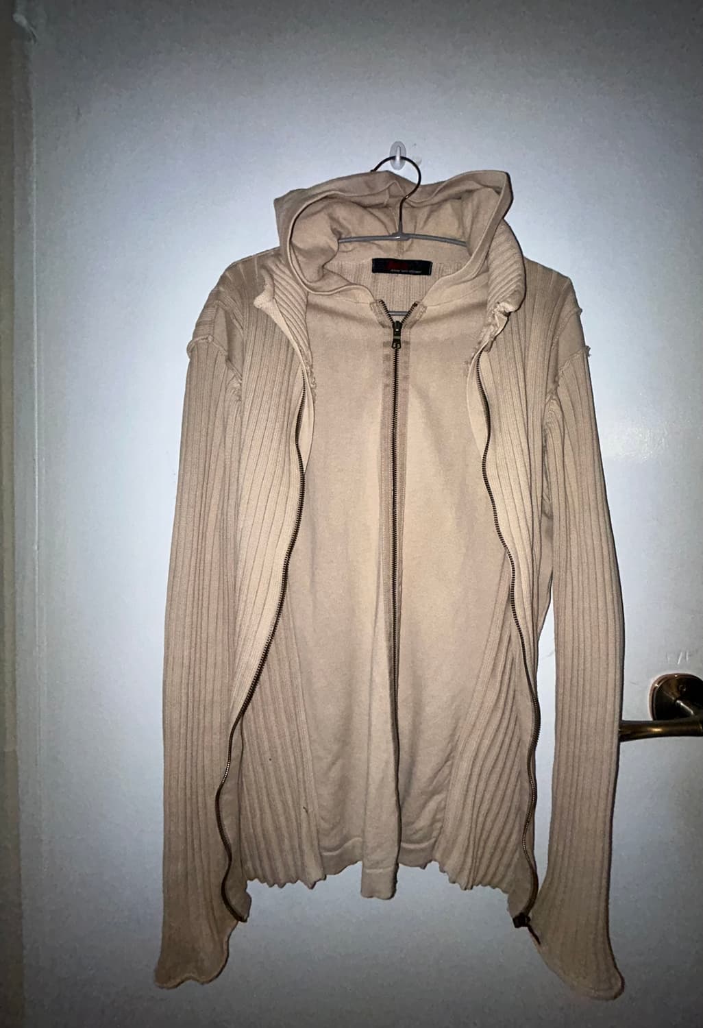 릭맛 투웨이 일본 빈티지 베이지 집업  상품이미지1