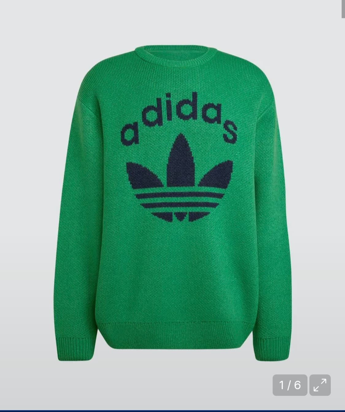 아디다스 70s 크루넥 스웨터 니트 그린 S 상품이미지1