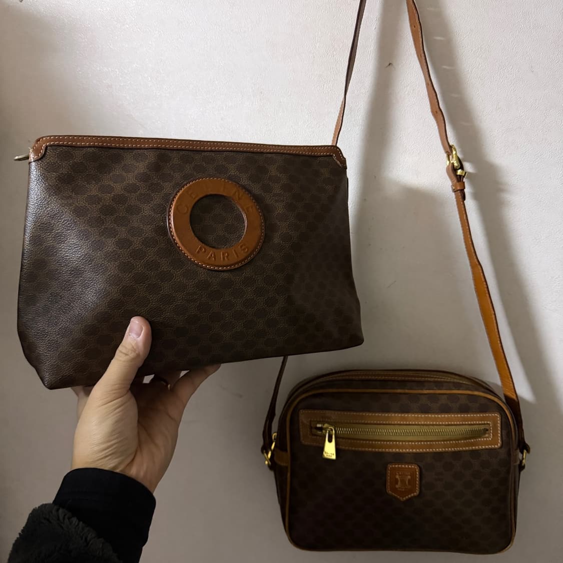 빈티지 셀린느 마카담 클러치&카메라백 일괄 상품이미지1