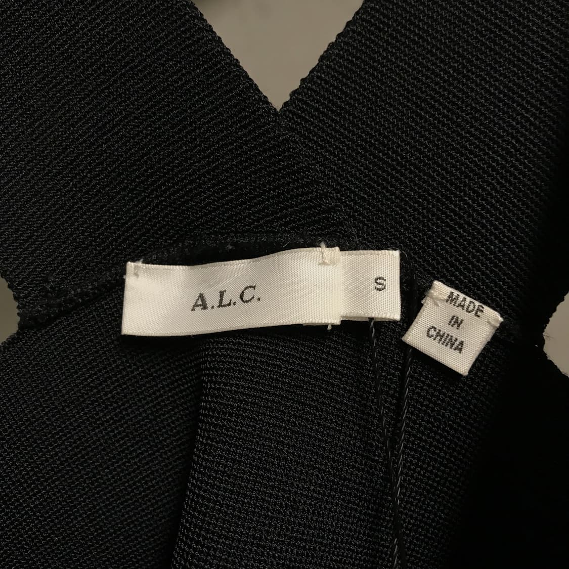 A.L.C. 슬리브리스 탑 블랙 S(W)  상품이미지4