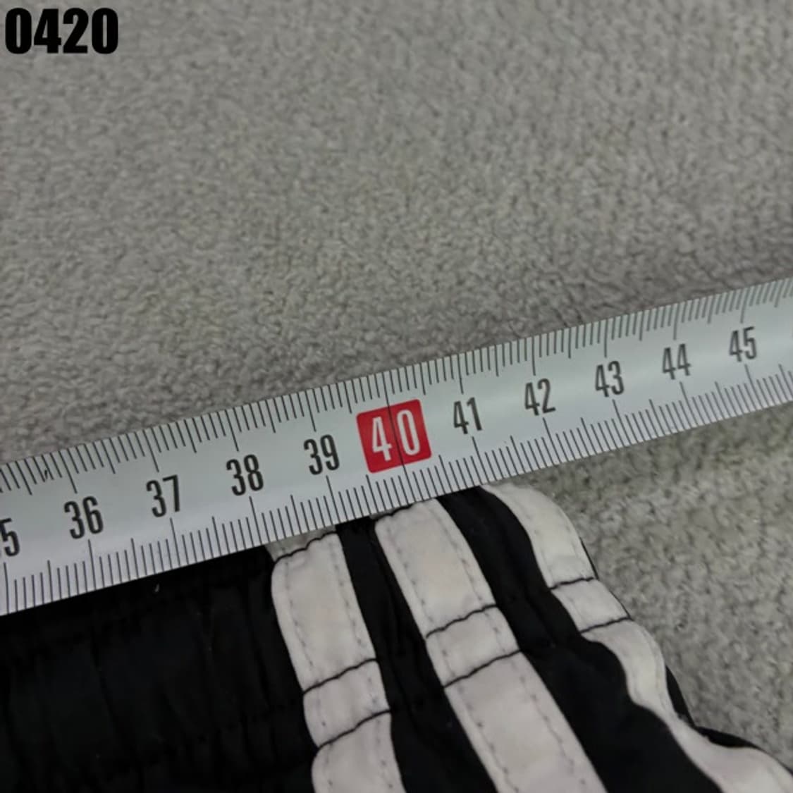 아디다스 삼선 트레이닝 바지 블랙 2XL 상품이미지4