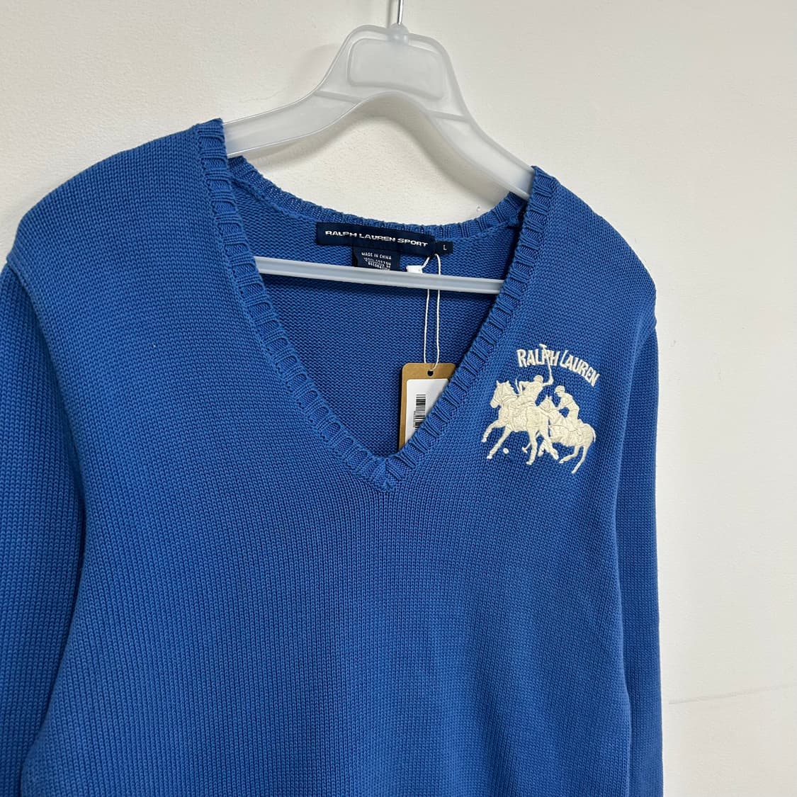 폴로 브이넥 니트[1438] 상품이미지4