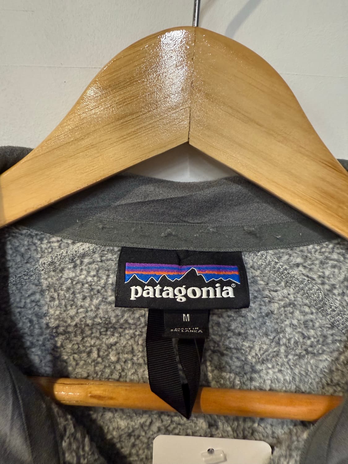 파타고니아 그레이 플리스 집업 상품이미지3
