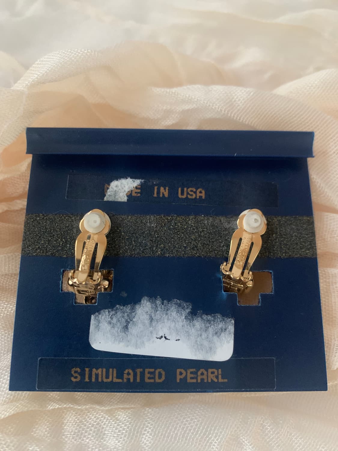 80s 지방시 4G모티브 클립형 귀걸이 상품이미지2