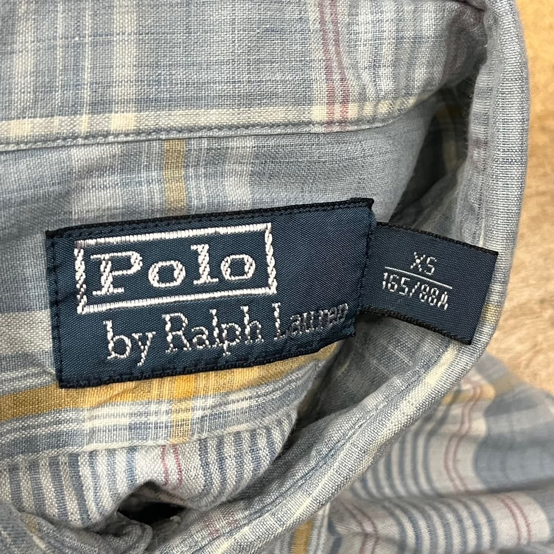 [정품/XS] 폴로 랄프로렌 체크 셔츠 남방 b18 상품이미지5