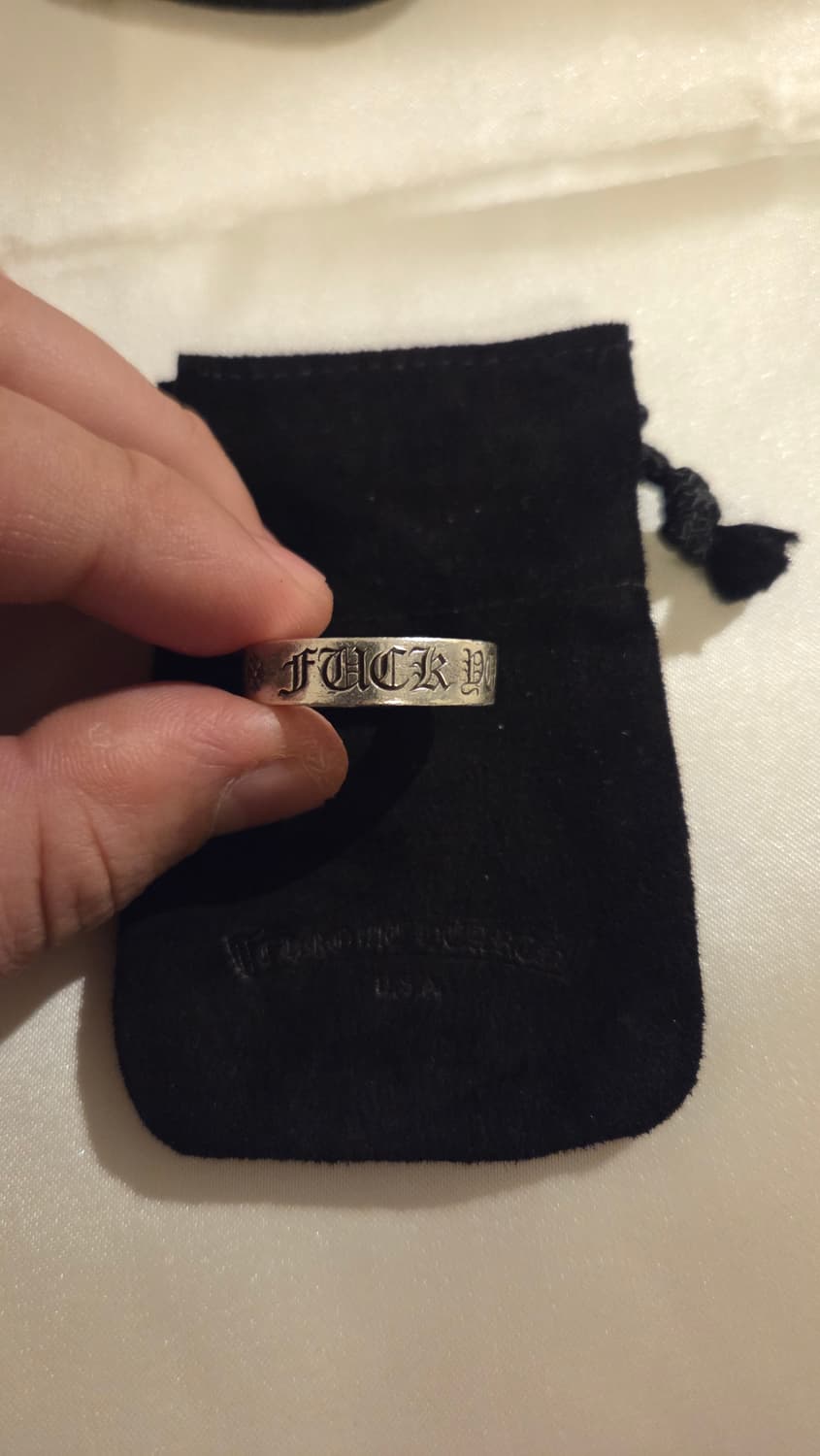 크롬하츠 퍽유링 6mm 상품이미지2