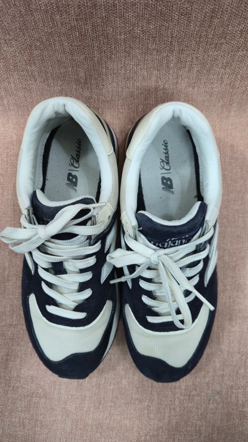 뉴발란스 250mm-  574 레거시 네이비 상품이미지2