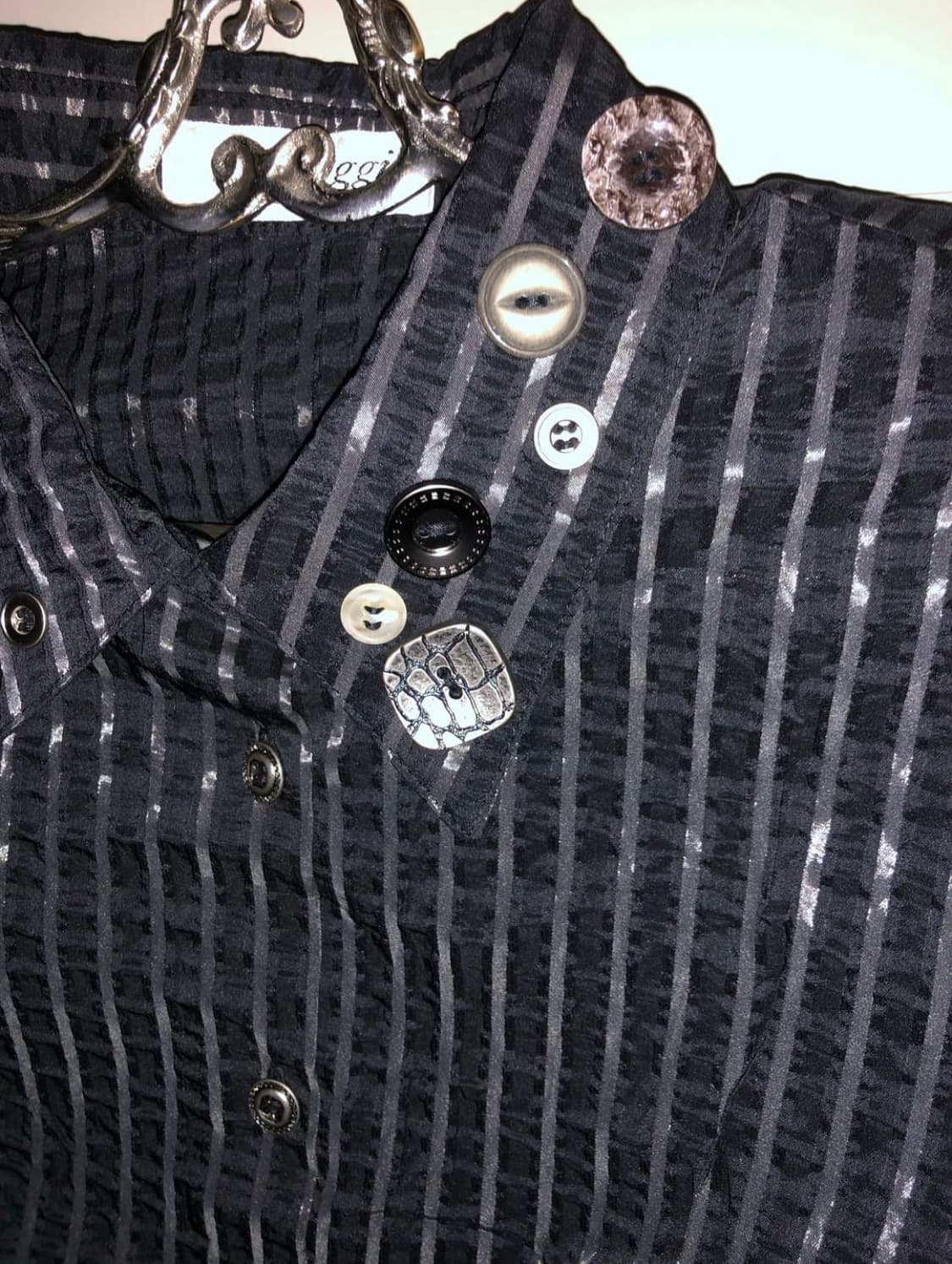 빈티지 스터드 단추 셔츠 vintage button shirt 상품이미지5