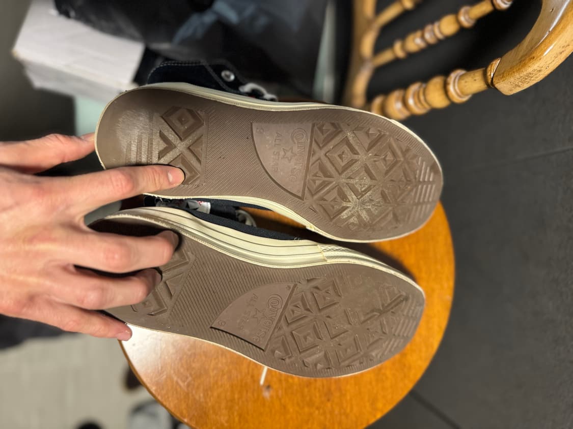 꼼데가르송 컨버스 하이 us9 상품이미지5