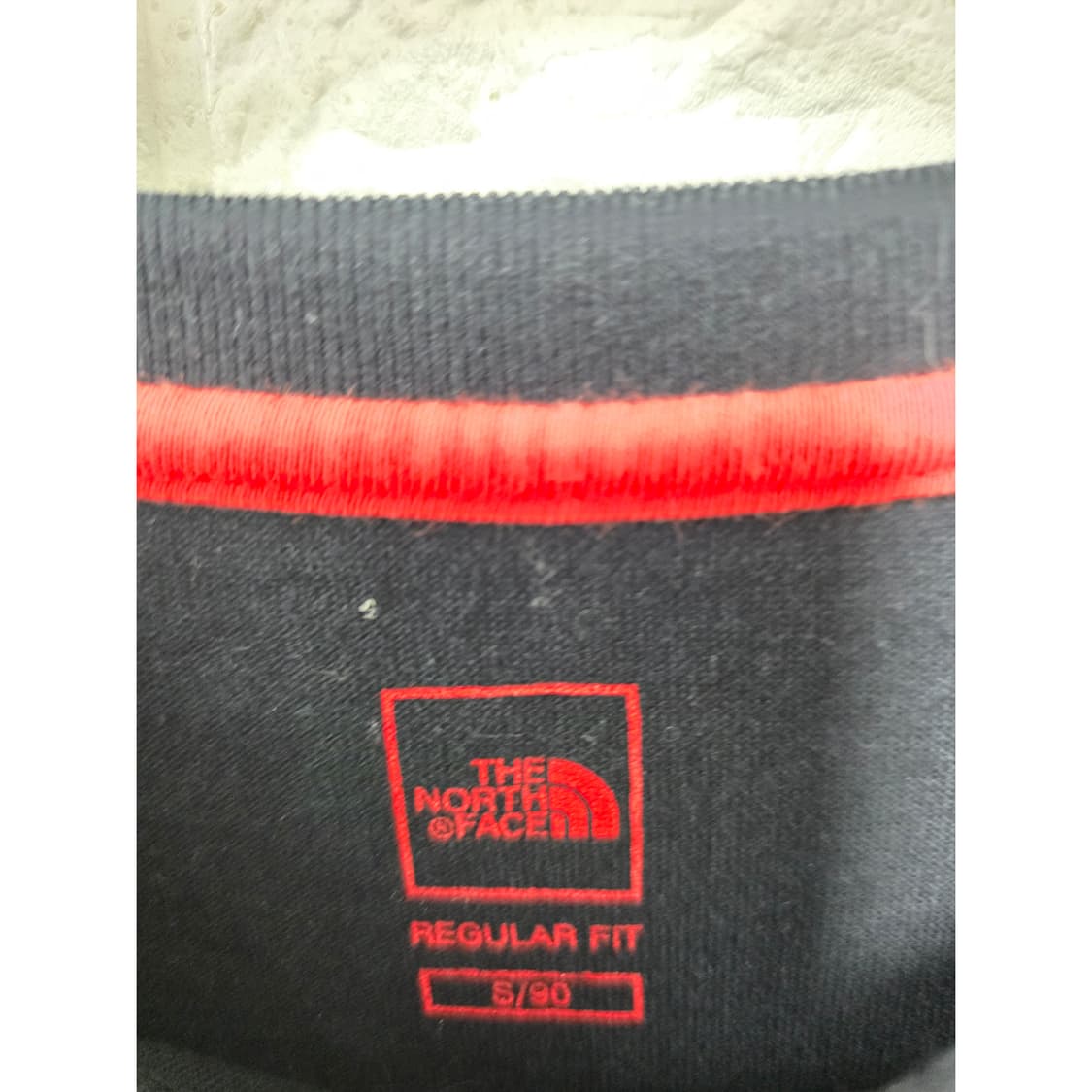 택포_ 노스페이스 블랙 긴팔 티셔츠 90 eha 상품이미지2