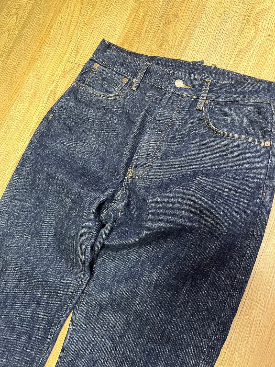 아웃스탠딩 30s 셀비지 데님 팬츠 상품이미지3