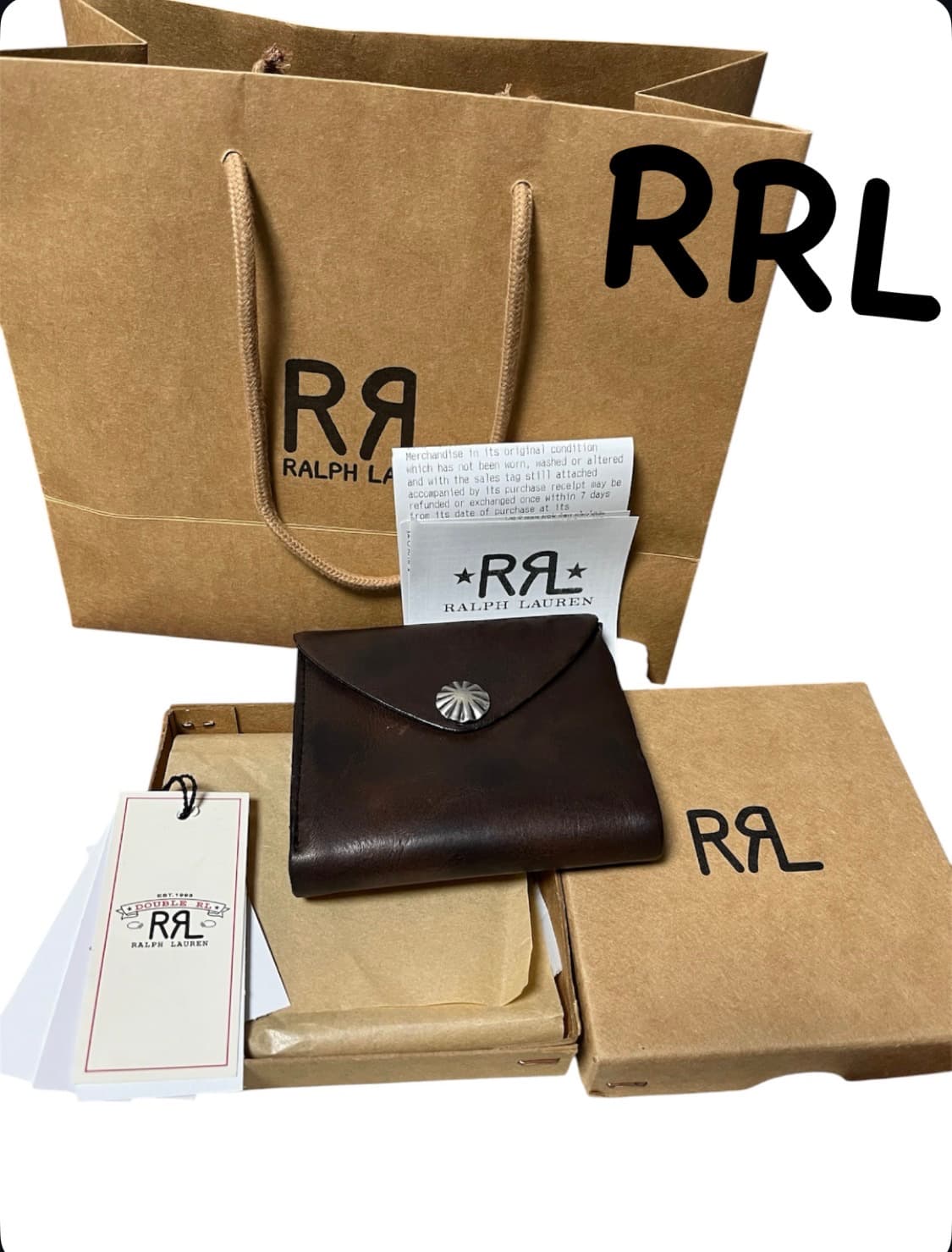 RRL 콘초 반지갑 월렛 상품이미지1