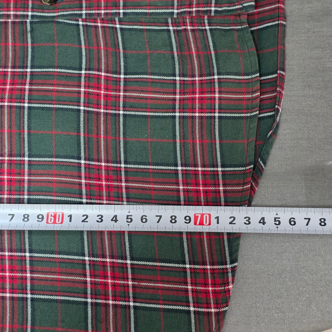 3L 105-110) 챕스 폴로 랄프로렌 체크 셔츠 다크그린 상품이미지8