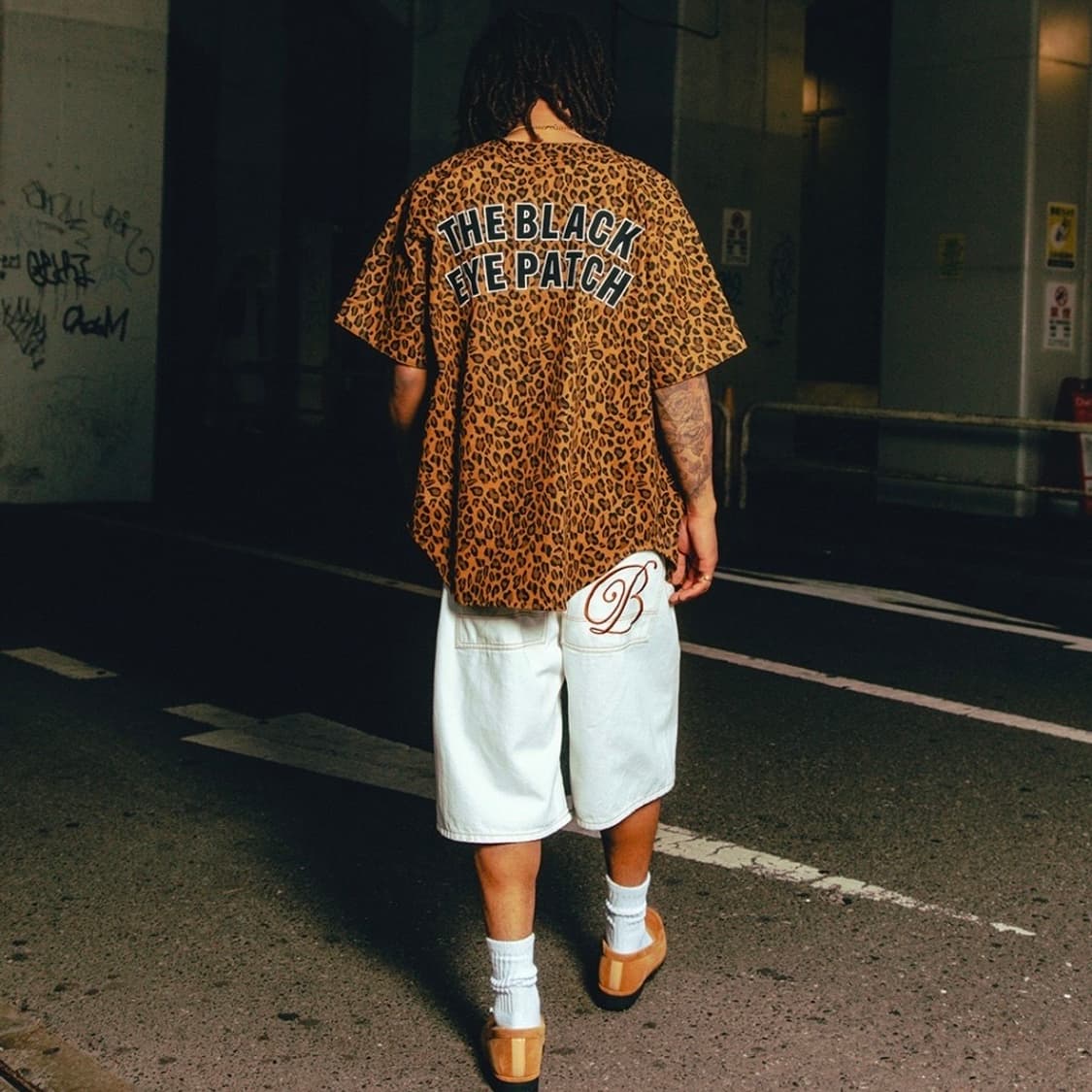 블랙아이패치 레오파드 베이스볼 저지 상품이미지2