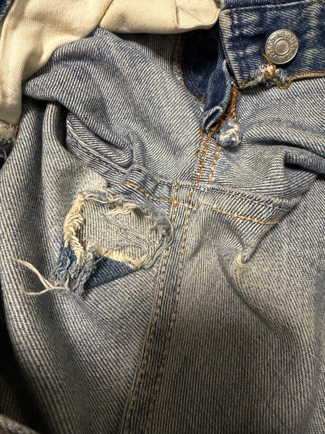 80s Vintage USA Levis 501 W34 L32 상품이미지10