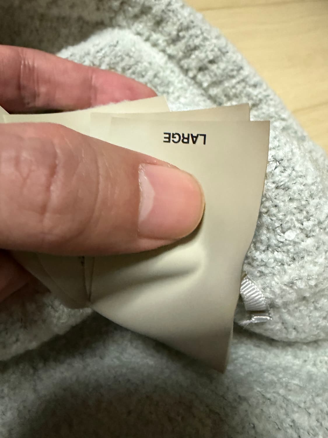 피어오브갓 7th 부클 폴로 니트 L 상품이미지6