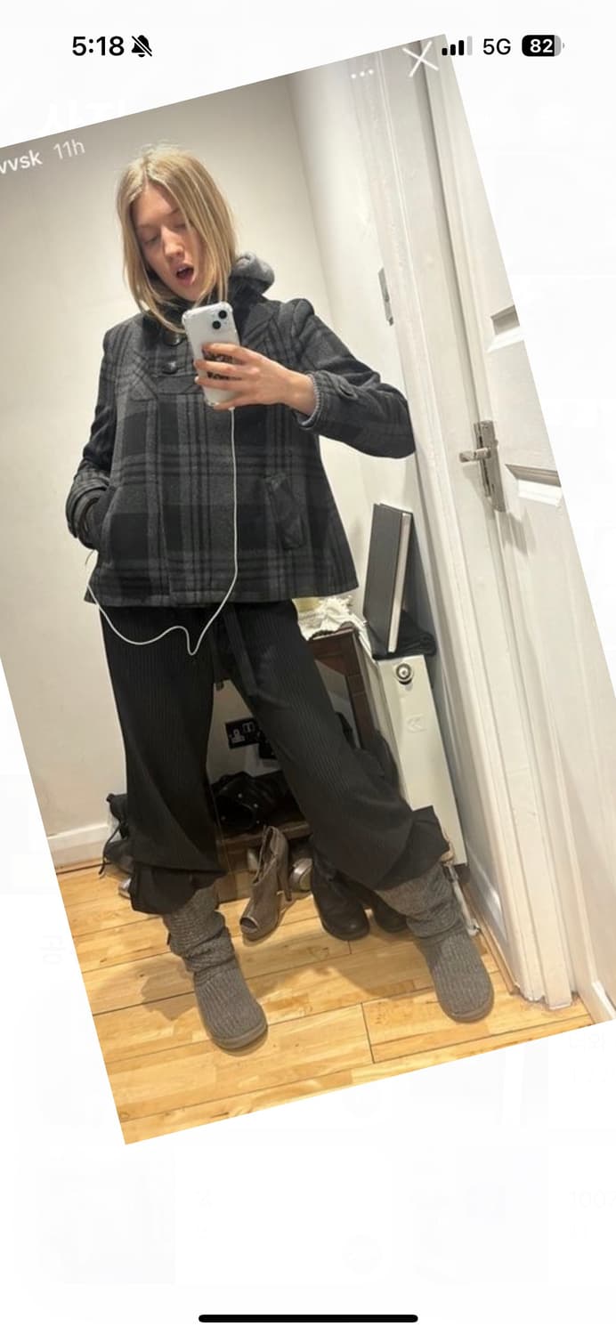 Ugg cardy knit boots grey 230 상품이미지7