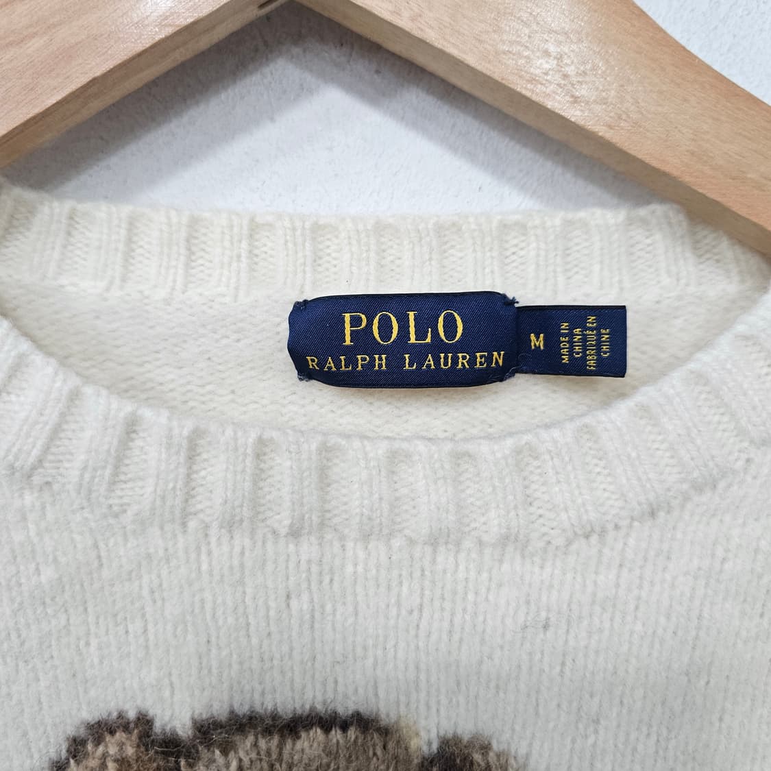 폴로 랄프로렌 베어 니트 상품이미지2