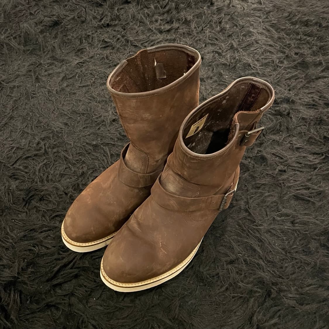 디젤 버클 디테일 부츠 상품이미지2