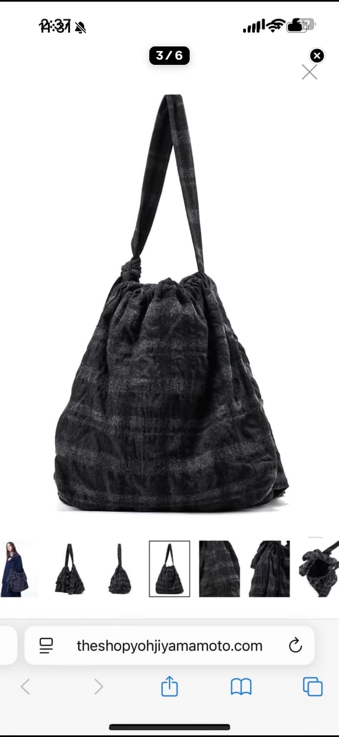 S'YTE 쉐도우 체크 숄더백 상품이미지3