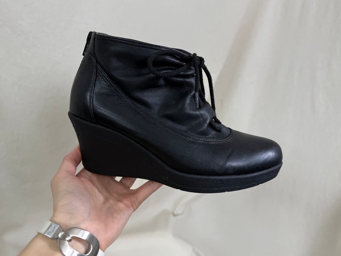 Sora of Air 웨지힐 부츠 (Made in Japan) 상품이미지1