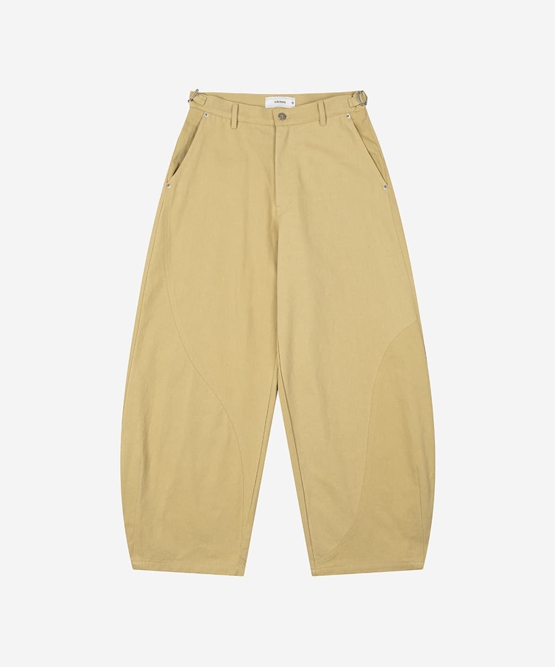 웨이비니스 - Oblique Curved Chino Pants 1 상품이미지1