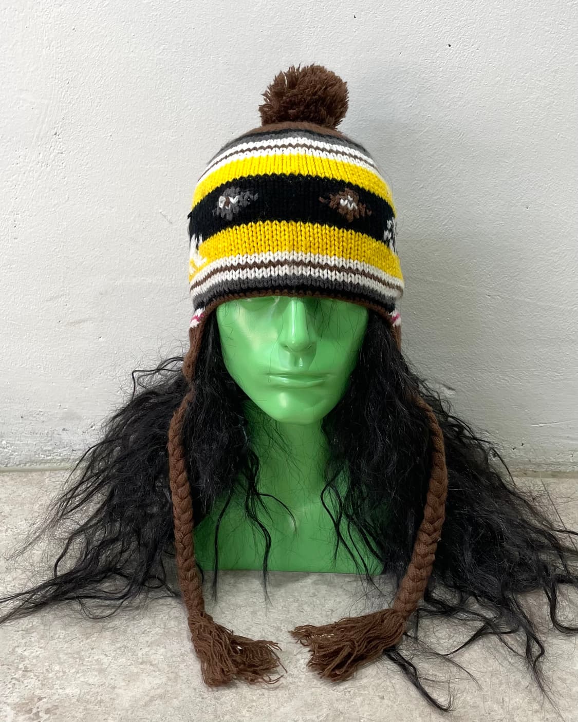 Multi cutie knit earflap  상품이미지2