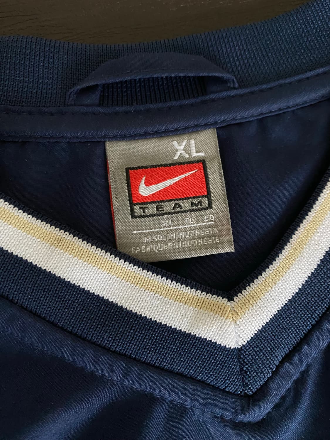 (XL) 나이키 navy 해군 웜업 바람막이 상품이미지2