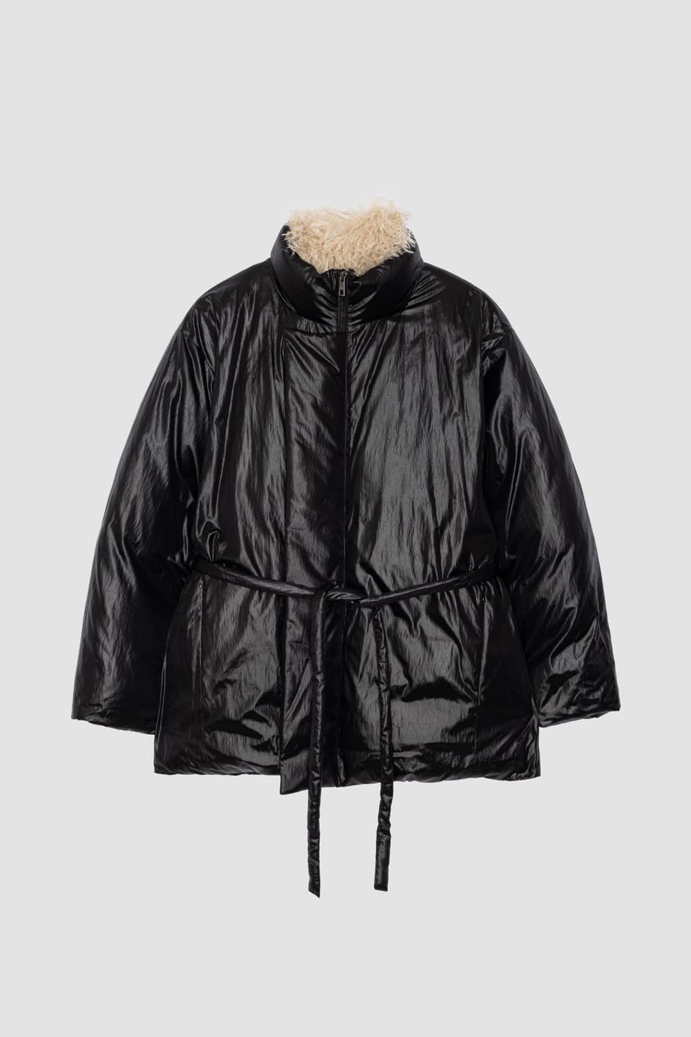 오버듀플레어  FUR HIGH NECK GOOSE DOWN JUMPER 상품이미지1