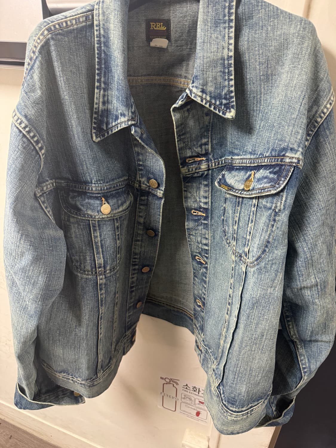 [XXL] RRL lot271 더블알엘 데님자켓 새상품 상품이미지1