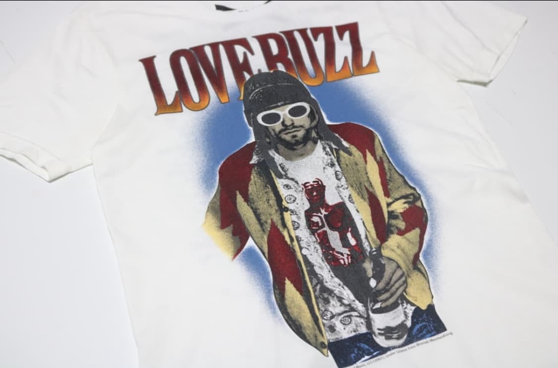 히스테릭글레머 커트코베인 프린팅 반팔 상품이미지2