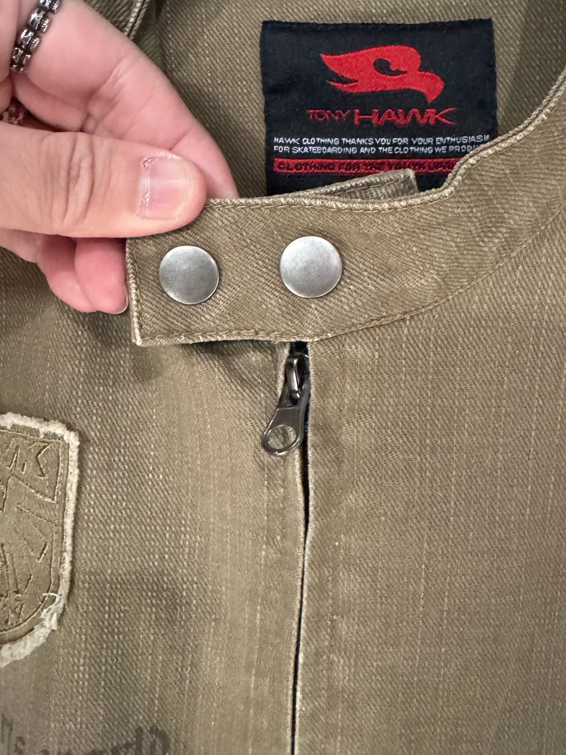 토니호크 레터링 라이더자켓  상품이미지5